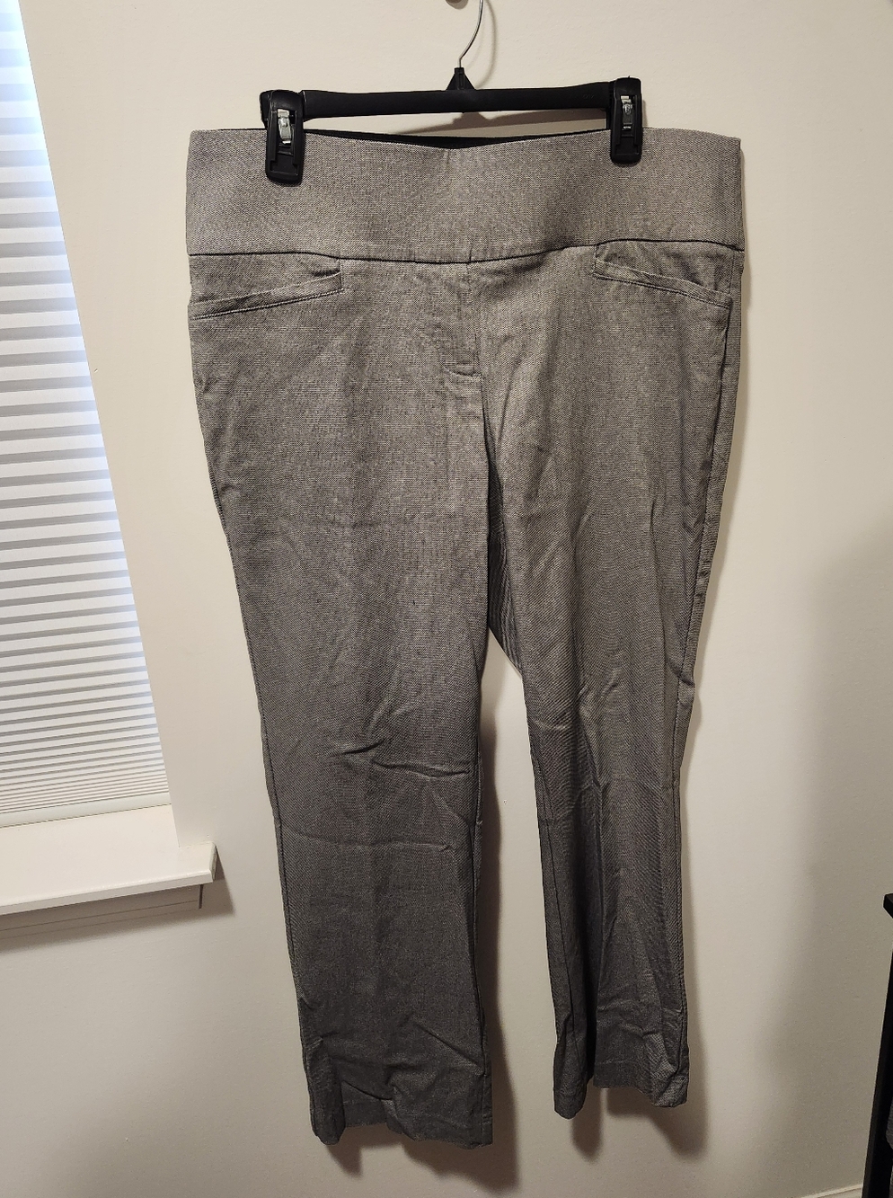Apt. 9 Women's Gray Ponte Pull-On Trousers